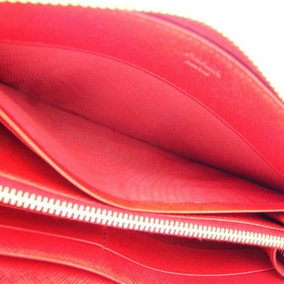 Authentic PRADA Purse ribbon Safi Arno leather Auth used - Picture 6 of 8